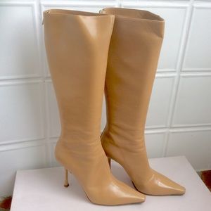 Jimmy Choo Camel leather boots